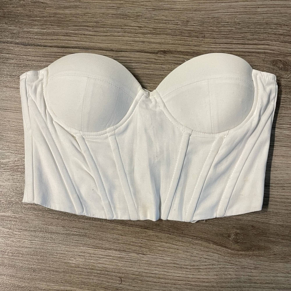 Princess Polly White Corset Top